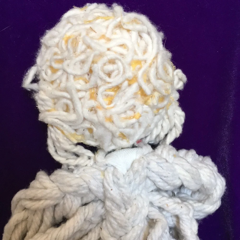 Unique Handmade Mop Head Doll